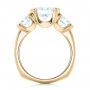 18k Yellow Gold 18k Yellow Gold Custom Diamond Engagement Ring - Front View -  102296 - Thumbnail