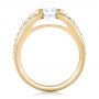 14k Yellow Gold 14k Yellow Gold Custom Diamond Engagement Ring - Front View -  102307 - Thumbnail