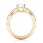 18k Yellow Gold 18k Yellow Gold Custom Diamond Engagement Ring - Front View -  102345 - Thumbnail