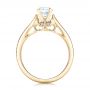 14k Yellow Gold 14k Yellow Gold Custom Diamond Engagement Ring - Front View -  102363 - Thumbnail