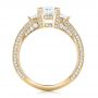 18k Yellow Gold 18k Yellow Gold Custom Diamond Engagement Ring - Front View -  102457 - Thumbnail
