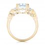 14k Yellow Gold 14k Yellow Gold Custom Diamond Engagement Ring - Front View -  102594 - Thumbnail