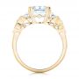 18k Yellow Gold 18k Yellow Gold Custom Diamond Engagement Ring - Front View -  102594 - Thumbnail
