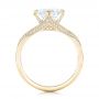 14k Yellow Gold 14k Yellow Gold Custom Diamond Engagement Ring - Front View -  102601 - Thumbnail