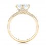 18k Yellow Gold 18k Yellow Gold Custom Diamond Engagement Ring - Front View -  102601 - Thumbnail