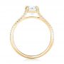 18k Yellow Gold 18k Yellow Gold Custom Diamond Engagement Ring - Front View -  102604 - Thumbnail