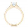 14k Yellow Gold 14k Yellow Gold Custom Diamond Engagement Ring - Front View -  102762 - Thumbnail