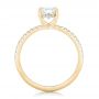14k Yellow Gold 14k Yellow Gold Custom Diamond Engagement Ring - Front View -  102856 - Thumbnail