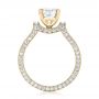 18k Yellow Gold 18k Yellow Gold Custom Diamond Engagement Ring - Front View -  102895 - Thumbnail