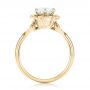 18k Yellow Gold 18k Yellow Gold Custom Diamond Engagement Ring - Front View -  102896 - Thumbnail