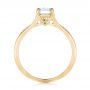 18k Yellow Gold 18k Yellow Gold Custom Diamond Engagement Ring - Front View -  102903 - Thumbnail