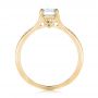 14k Yellow Gold 14k Yellow Gold Custom Diamond Engagement Ring - Front View -  102903 - Thumbnail
