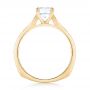 14k Yellow Gold 14k Yellow Gold Custom Diamond Engagement Ring - Front View -  102904 - Thumbnail