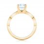 14k Yellow Gold 14k Yellow Gold Custom Diamond Engagement Ring - Front View -  102905 - Thumbnail
