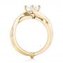 18k Yellow Gold 18k Yellow Gold Custom Diamond Engagement Ring - Front View -  102969 - Thumbnail