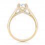 14k Yellow Gold 14k Yellow Gold Custom Diamond Engagement Ring - Front View -  102996 - Thumbnail