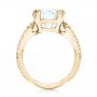 14k Yellow Gold 14k Yellow Gold Custom Diamond Engagement Ring - Front View -  103042 - Thumbnail