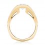 18k Yellow Gold 18k Yellow Gold Custom Diamond Engagement Ring - Front View -  103165 - Thumbnail