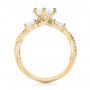 18k Yellow Gold 18k Yellow Gold Custom Diamond Engagement Ring - Front View -  103418 - Thumbnail