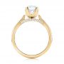 14k Yellow Gold 14k Yellow Gold Custom Diamond Engagement Ring - Front View -  103464 - Thumbnail
