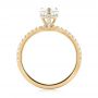 18k Yellow Gold 18k Yellow Gold Custom Diamond Engagement Ring - Front View -  103604 - Thumbnail
