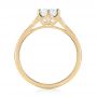 18k Yellow Gold 18k Yellow Gold Custom Diamond Engagement Ring - Front View -  104329 - Thumbnail