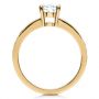 14k Yellow Gold 14k Yellow Gold Custom Diamond Engagement Ring - Front View -  1107 - Thumbnail