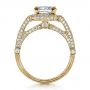 14k Yellow Gold 14k Yellow Gold Custom Diamond Engagement Ring - Front View -  1416 - Thumbnail
