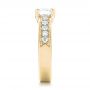 14k Yellow Gold 14k Yellow Gold Custom Diamond Engagement Ring - Side View -  102345 - Thumbnail
