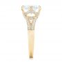 14k Yellow Gold 14k Yellow Gold Custom Diamond Engagement Ring - Side View -  102601 - Thumbnail