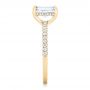 14k Yellow Gold 14k Yellow Gold Custom Diamond Engagement Ring - Side View -  102856 - Thumbnail