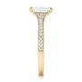 14k Yellow Gold 14k Yellow Gold Custom Diamond Engagement Ring - Side View -  102904 - Thumbnail