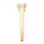 14k Yellow Gold 14k Yellow Gold Custom Diamond Engagement Ring - Side View -  102996 - Thumbnail