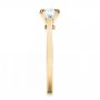 14k Yellow Gold 14k Yellow Gold Custom Diamond Engagement Ring - Side View -  103057 - Thumbnail