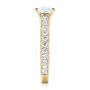 14k Yellow Gold 14k Yellow Gold Custom Diamond Engagement Ring - Side View -  103303 - Thumbnail
