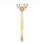 18k Yellow Gold 18k Yellow Gold Custom Diamond Engagement Ring - Side View -  104329 - Thumbnail