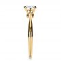 14k Yellow Gold 14k Yellow Gold Custom Diamond Engagement Ring - Side View -  1162 - Thumbnail