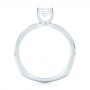  Platinum Platinum Custom Diamond Engagement Ring - Front View -  103637 - Thumbnail