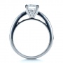  14K Gold Custom Diamond Engagement Ring - Front View -  1426 - Thumbnail