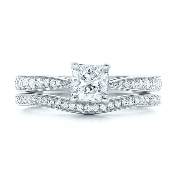 Custom Diamond Engagement Ring - Image