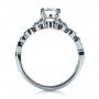  Platinum Custom Diamond Engagement Set - Front View -  1154 - Thumbnail