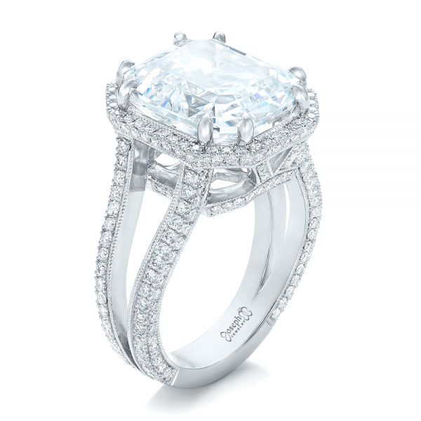 Custom Diamond Halo Engagement Ring - reference design