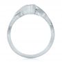  Platinum Platinum Custom Diamond And Purple Sapphire Engagement Ring - Front View -  102472 - Thumbnail