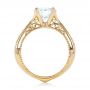 14k Yellow Gold 14k Yellow Gold Custom Diamond Engagement Ring - Front View -  102777 - Thumbnail