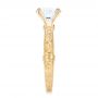 14k Yellow Gold 14k Yellow Gold Custom Diamond Engagement Ring - Side View -  102777 - Thumbnail