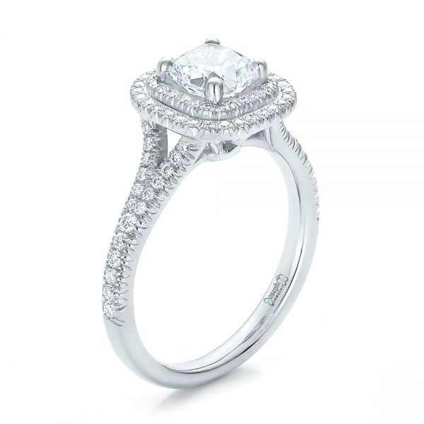 Double Halo Engagement Ring - Wimmers Diamonds | Wimmers Diamonds