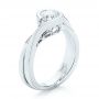 Custom Wrapped Diamond Engagement Ring