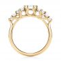 14k Yellow Gold 14k Yellow Gold Custom Five Stone Engagement Ring - Front View -  103909 - Thumbnail