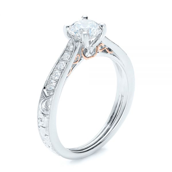 Custom platinum ring clearance