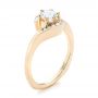 Custom Interlocking Diamond Wedding Band
